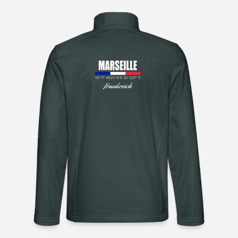 Marseille Veste en tissu softshell Unisexe