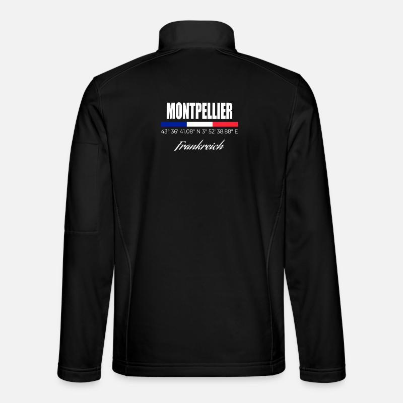 Montpellier - Unisex Softshell Jacket - black