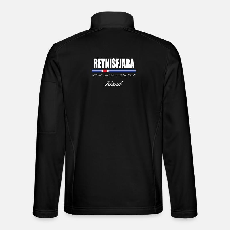 Reynisfjara - Unisex Softshell Jacket - black