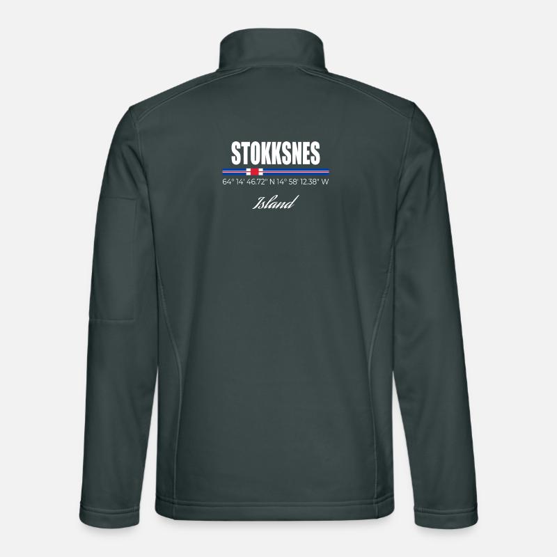 Stokksnes Veste en tissu softshell Unisexe