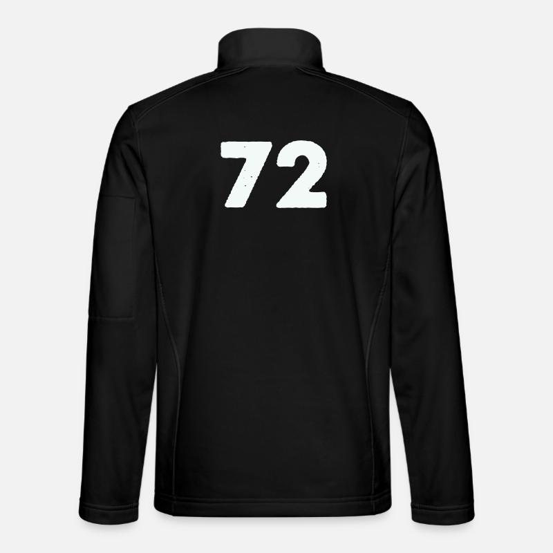 72 - Unisex Softshelljacke - Schwarz