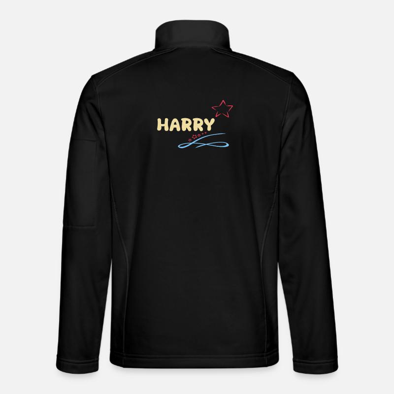 Star Harry - Unisex Softshell Jacket - black