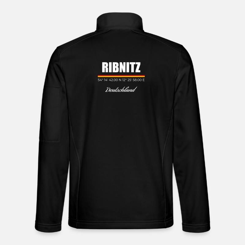 Ribnitz - Unisex Softshelljacke - Schwarz