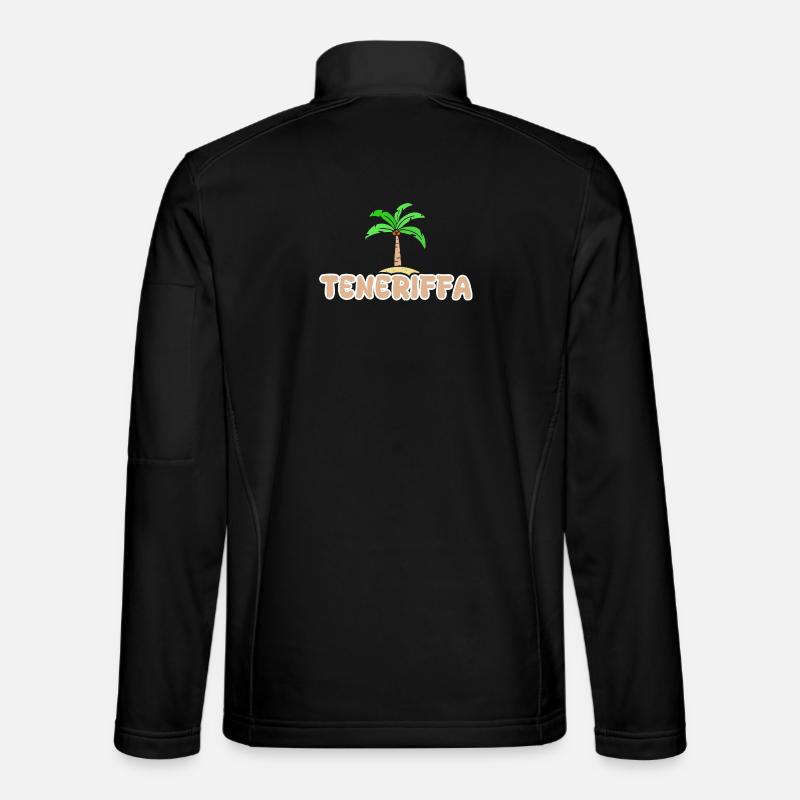 Urlaub Teneriffa - Unisex Softshelljacke - Schwarz