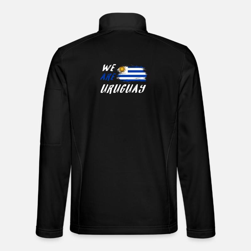 nous sommes l'Uruguay - Veste en tissu softshell Unisexe - noir