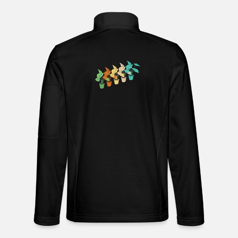 Plant Lovers Funny Garden Humor - Unisex Softshell Jacket - black