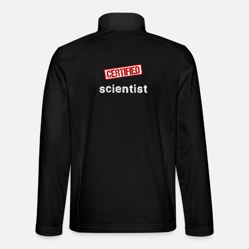 Scientifique - Veste en tissu softshell Unisexe - noir