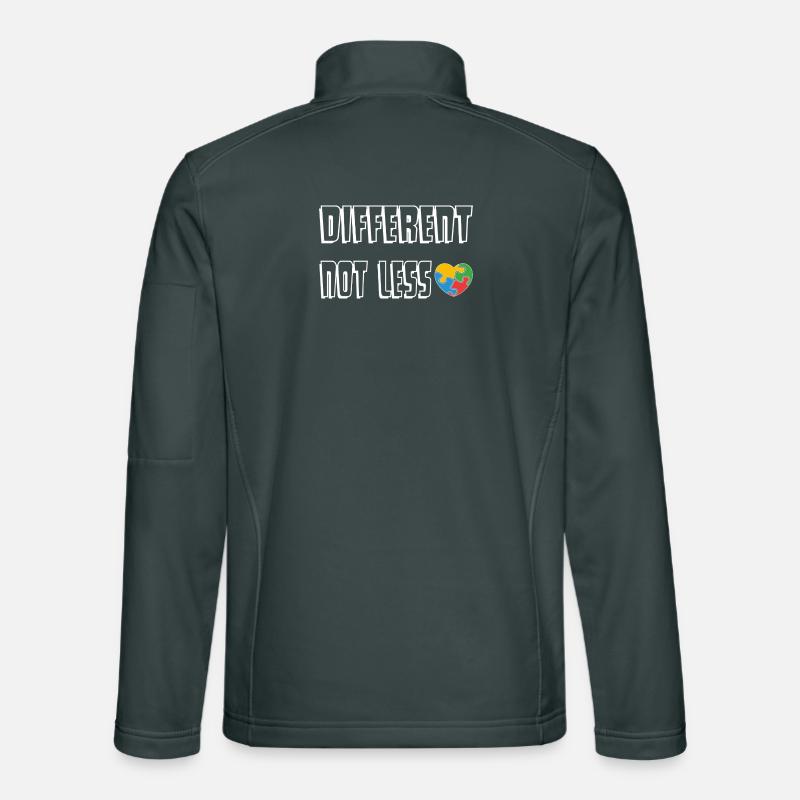 Anders Sein Herz-Puzzle Unisex Softshelljacke