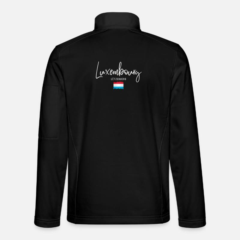 Made in Luxembourg, Luxembourg roots - Unisex Softshell Jacket - black