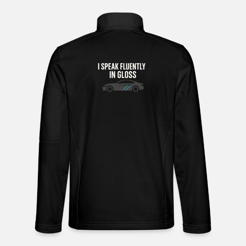 Auto Detailer Buffer Pro Paint - Unisex Softshell Jacket - black