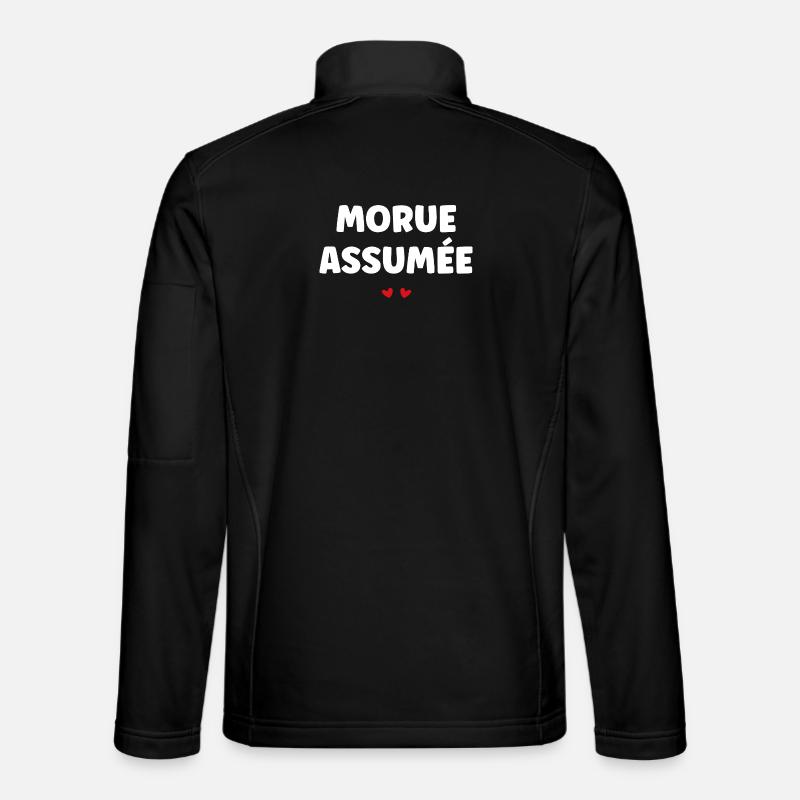 Morue Assumée Veste en tissu softshell Unisexe