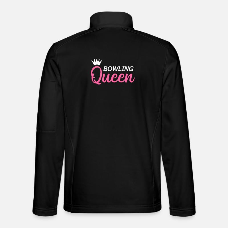 Bowling Kegeln - Unisex Softshelljacke - Schwarz