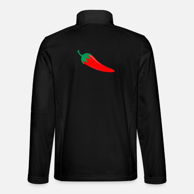 Funny Hot Chilli tshirt Unisex Softshell Jacket