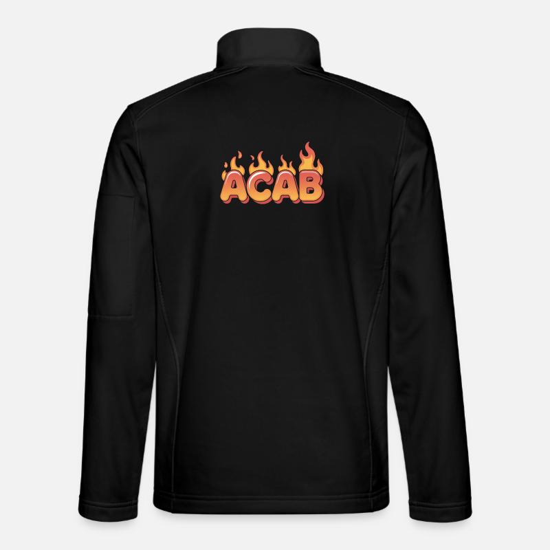 ACAB - T-shirt Anti-Cops Veste en tissu softshell Unisexe