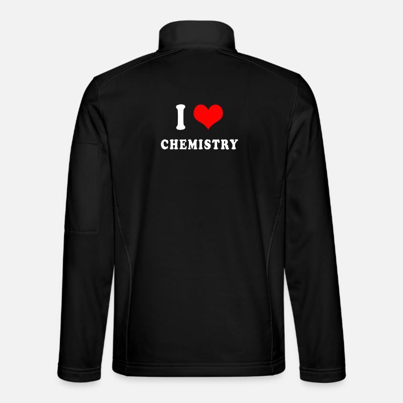 I love chemistry - Unisex Softshell Jacket - black