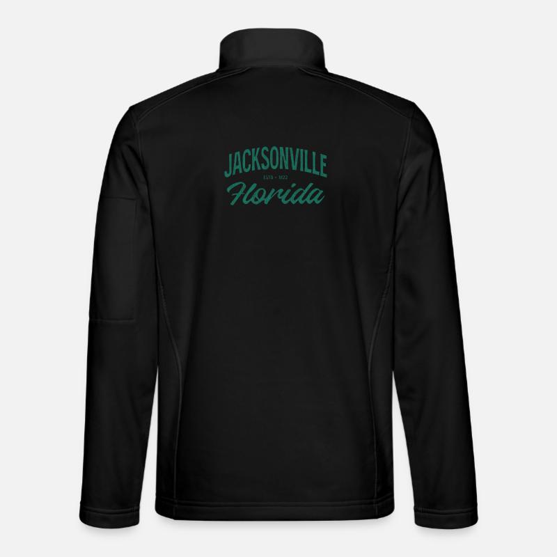 Jacksonville Florida Vintage Script Unisex Softshelljacke