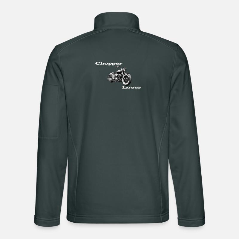 Chopper Lover weiß Unisex Softshelljacke