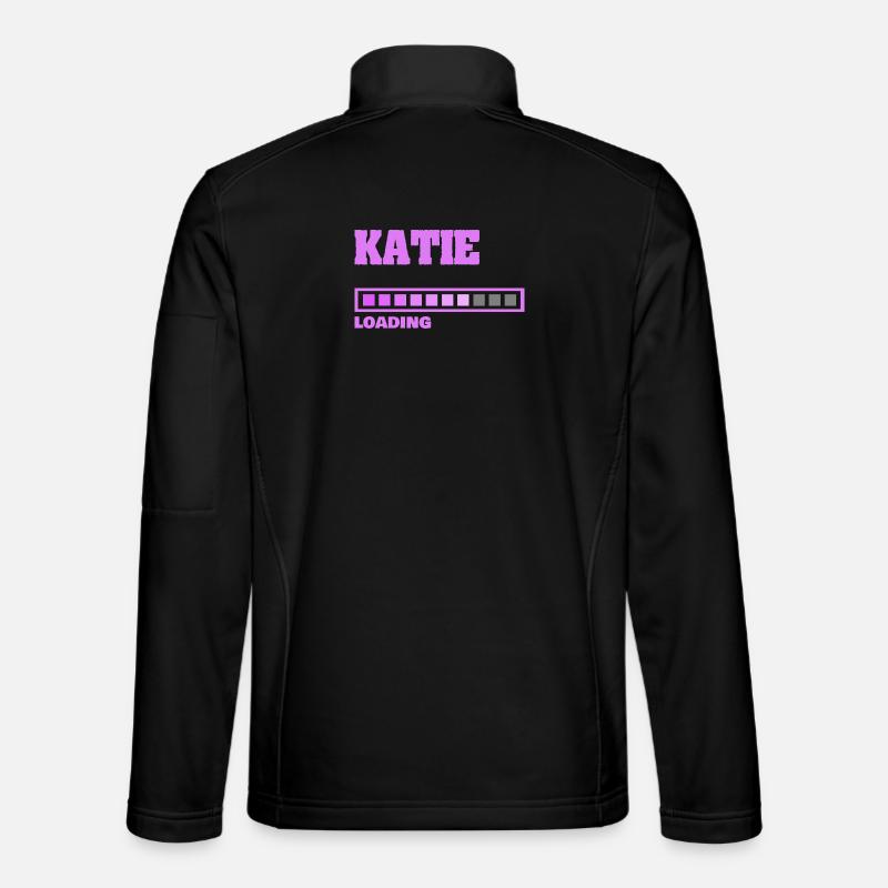 Katie als Baby - Unisex Softshelljacke - Schwarz