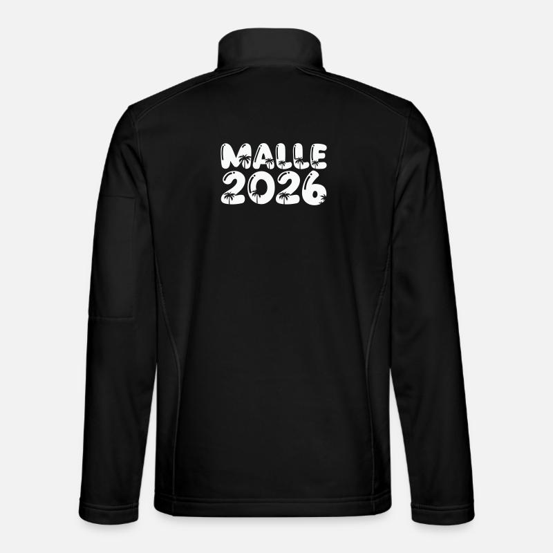Malle 2026 - Unisex Softshell Jacket - black