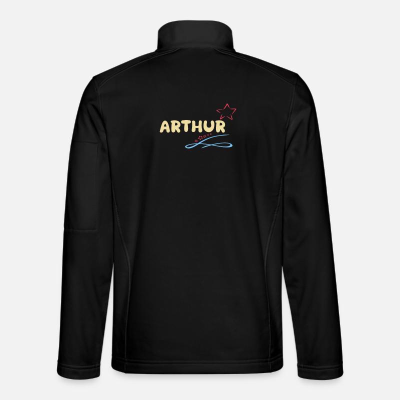 Arthur - Unisex Softshelljacke - Schwarz