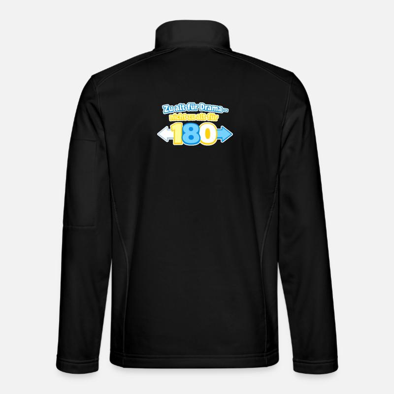 Zu alt für Drama 180 - Unisex Softshelljacke - Schwarz