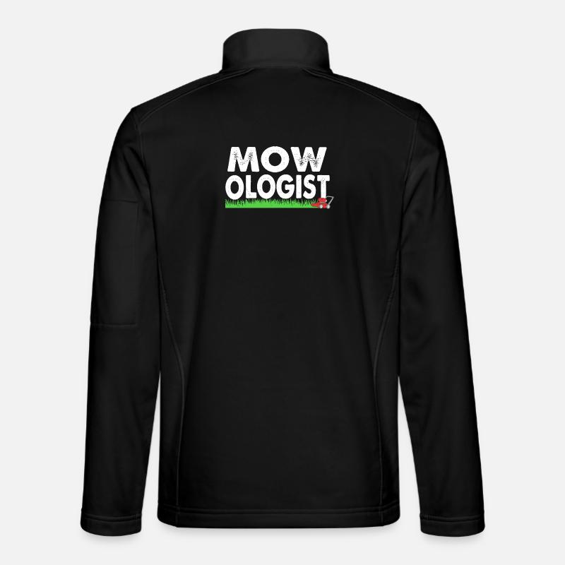 Lawn (meadow) Lawn mower - Unisex Softshell Jacket - black