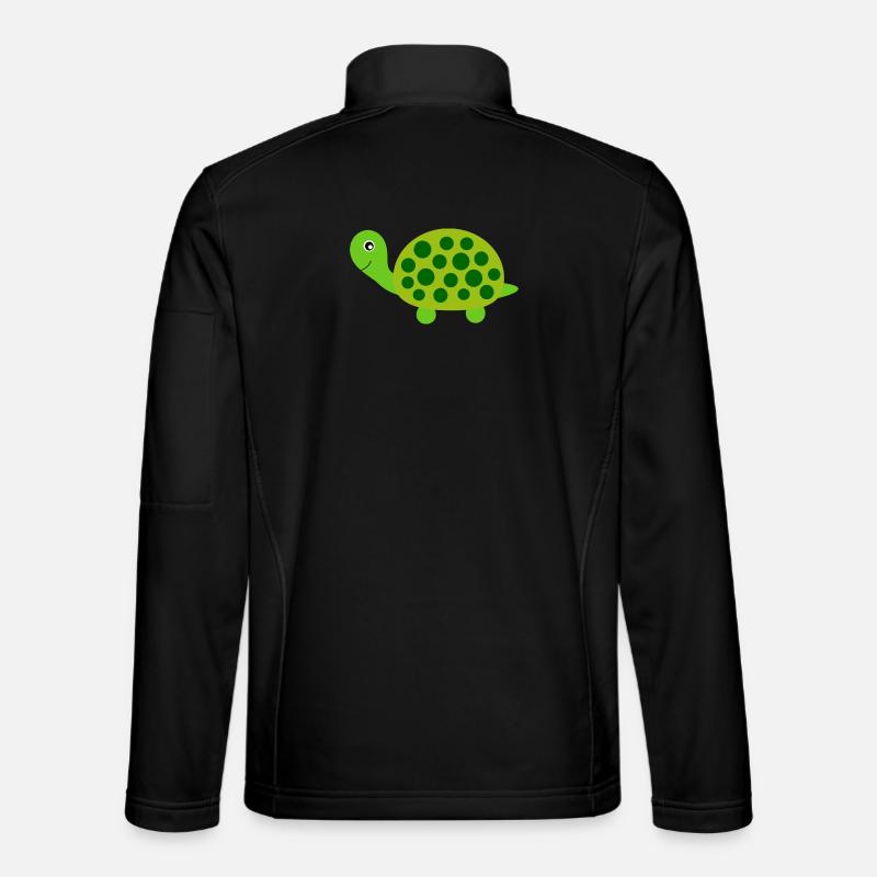Turtle Turtles - Unisex Softshell Jacket - black