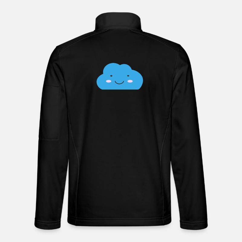 Kawaii Cloud Unisex Softshell Jacket