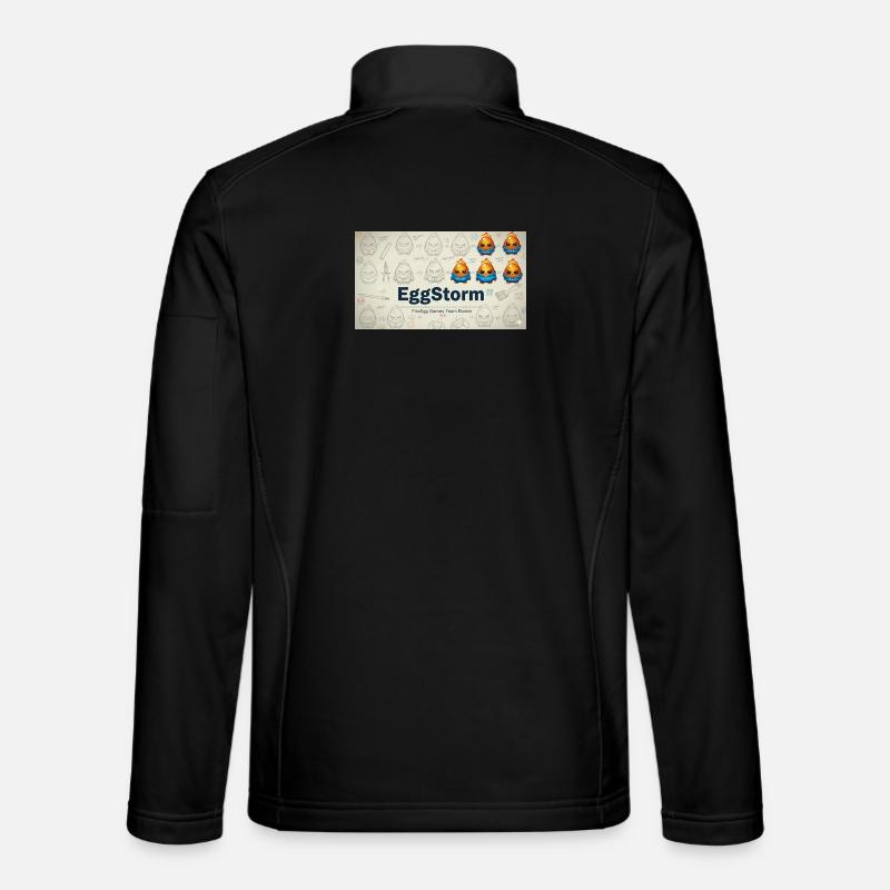 FireEgg Games Team - Unisex Softshell Jacket - black