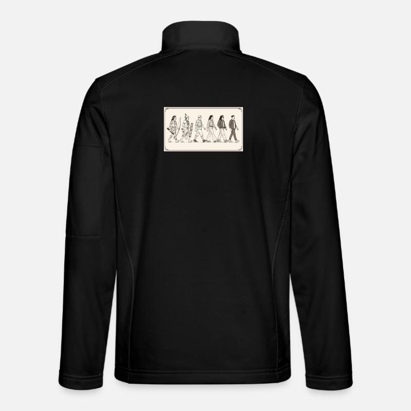 Molukkische Entwicklung durch s2soon - Unisex Softshelljacke - Schwarz