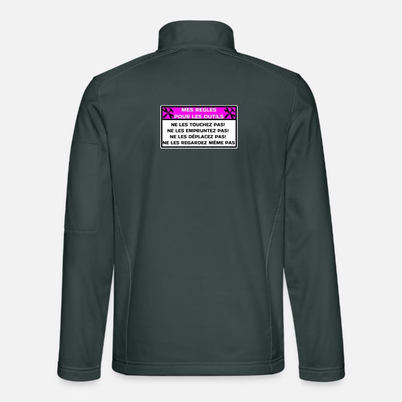 My rules for tools Unisex Softshell Jacket