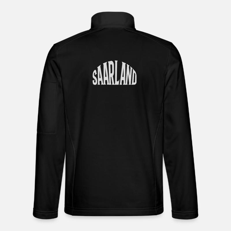 Saarland - Unisex Softshell Jacket - black