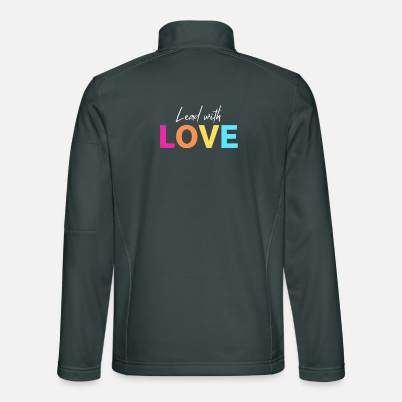Lead with LOVE Unisex Softshell Jacket