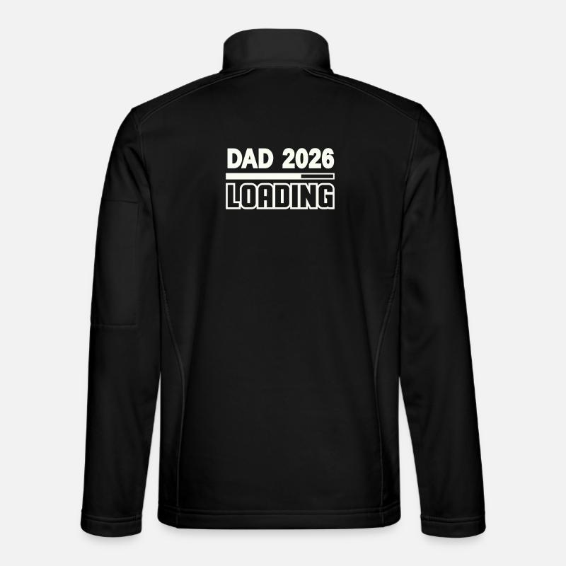 dad_2026_loading- - Veste en tissu softshell Unisexe - noir