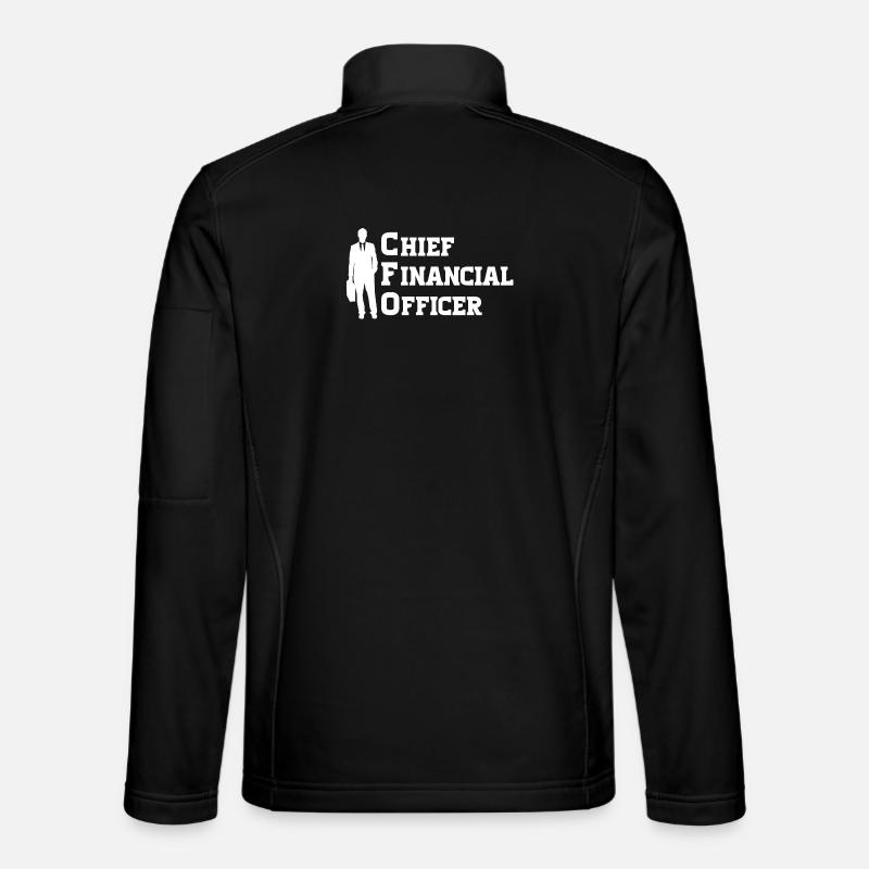 CFO - Chief Financial Officer - Unisex Softshell Jacket - black