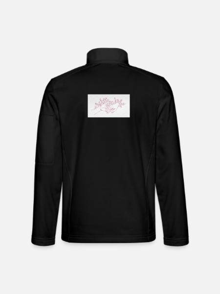 Hand of the Protector - Unisex Softshell Jacket - black