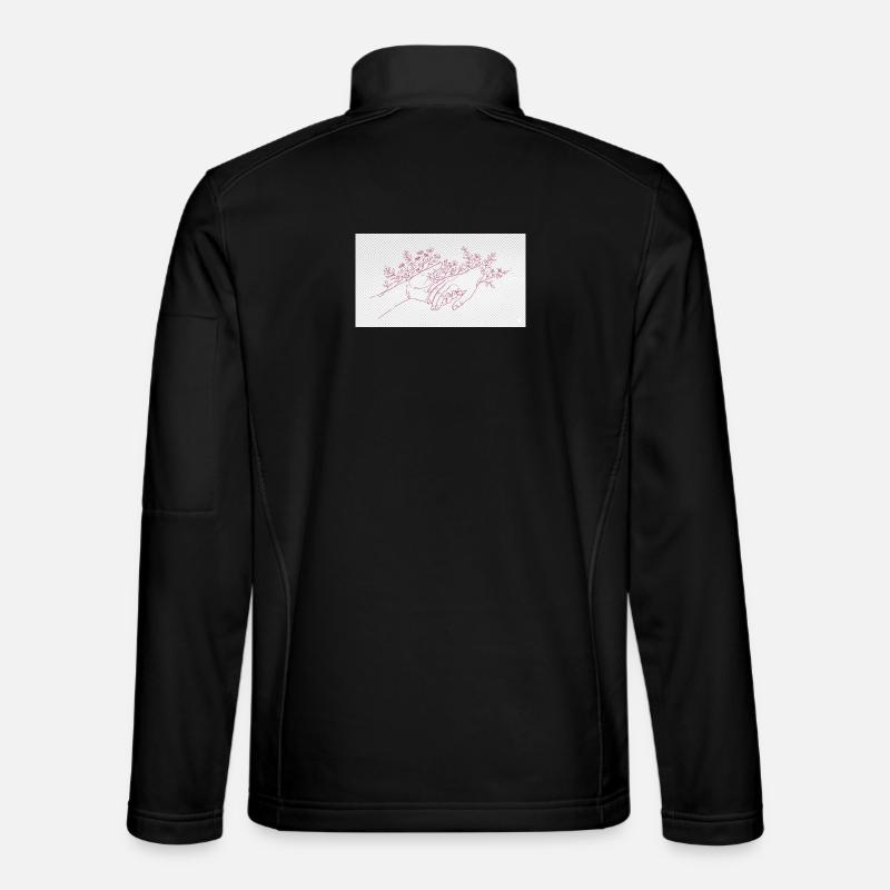 Hand of the Protector - Unisex Softshell Jacket - black