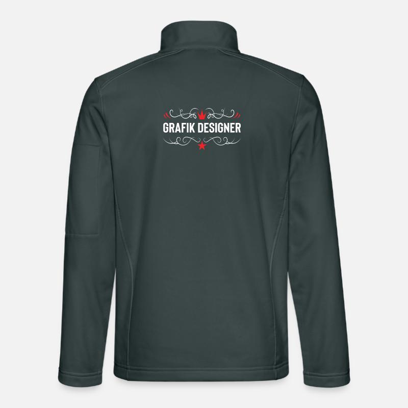 Métier de graphiste Veste en tissu softshell Unisexe