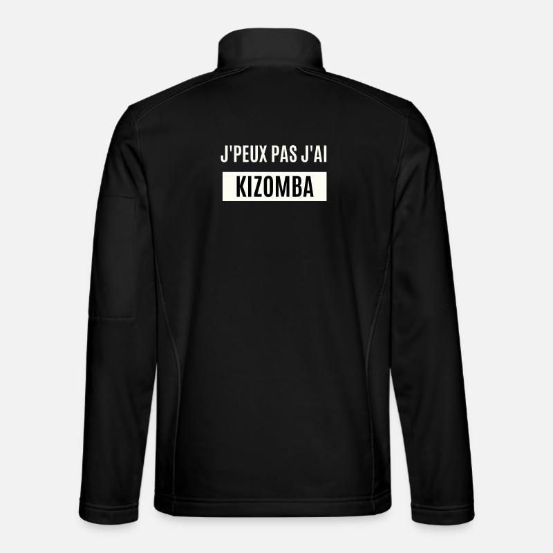 I can't I have Kizomba - Unisex Softshell Jacket - black