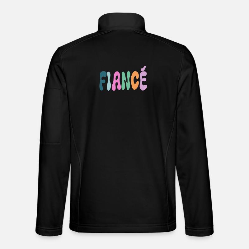 Bräutigam - Unisex Softshelljacke - Schwarz