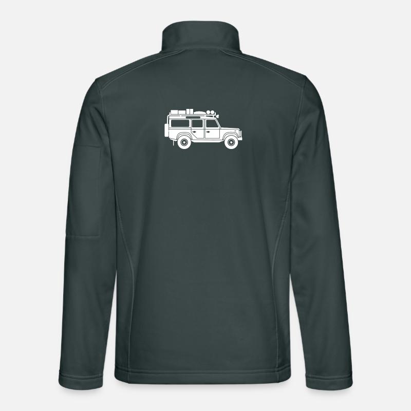 Defender D110-White Unisex Softshelljacke