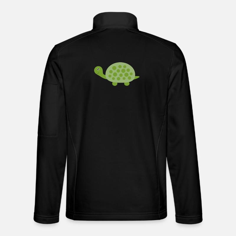 Turtle Turtles - Unisex Softshell Jacket - black