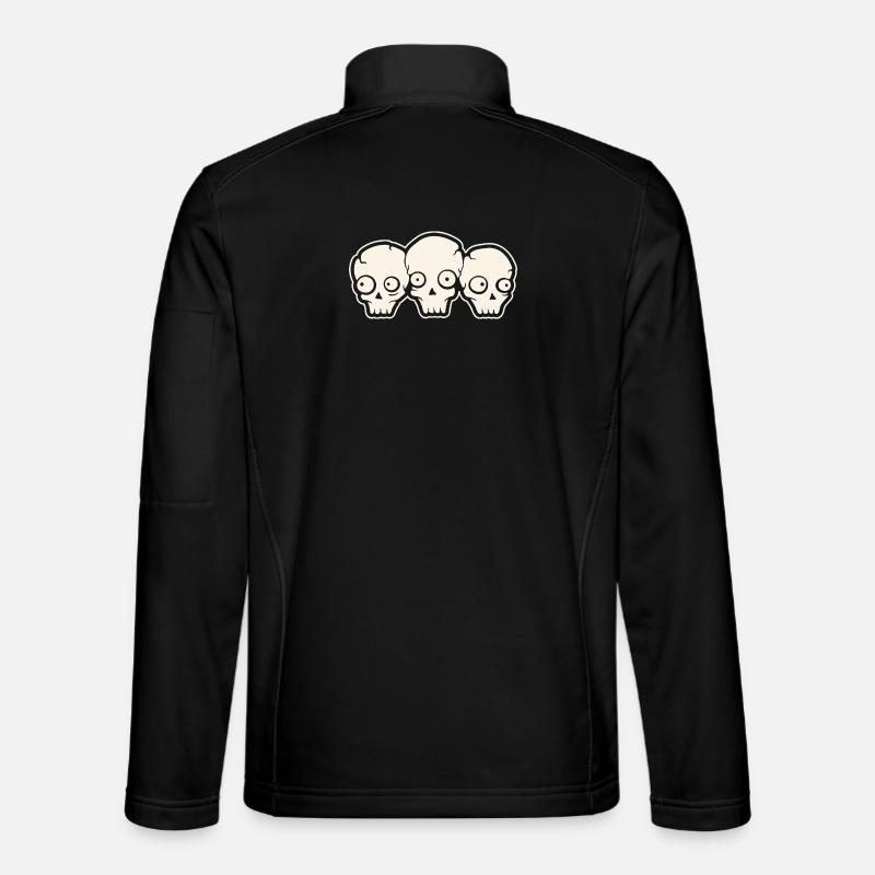 Skull - Unisex Softshell Jacket - black