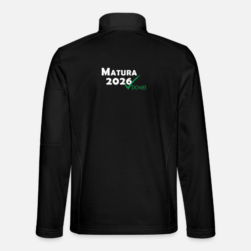 Matura 2026 Done - Unisex Softshelljacke - Schwarz