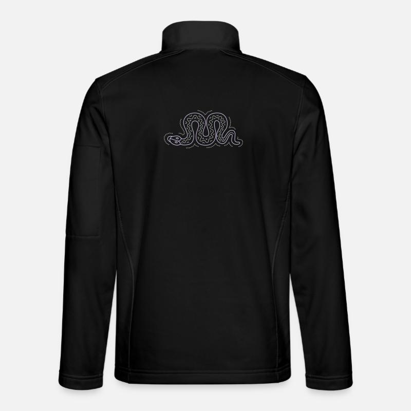 snake - Unisex Softshelljacke - Schwarz