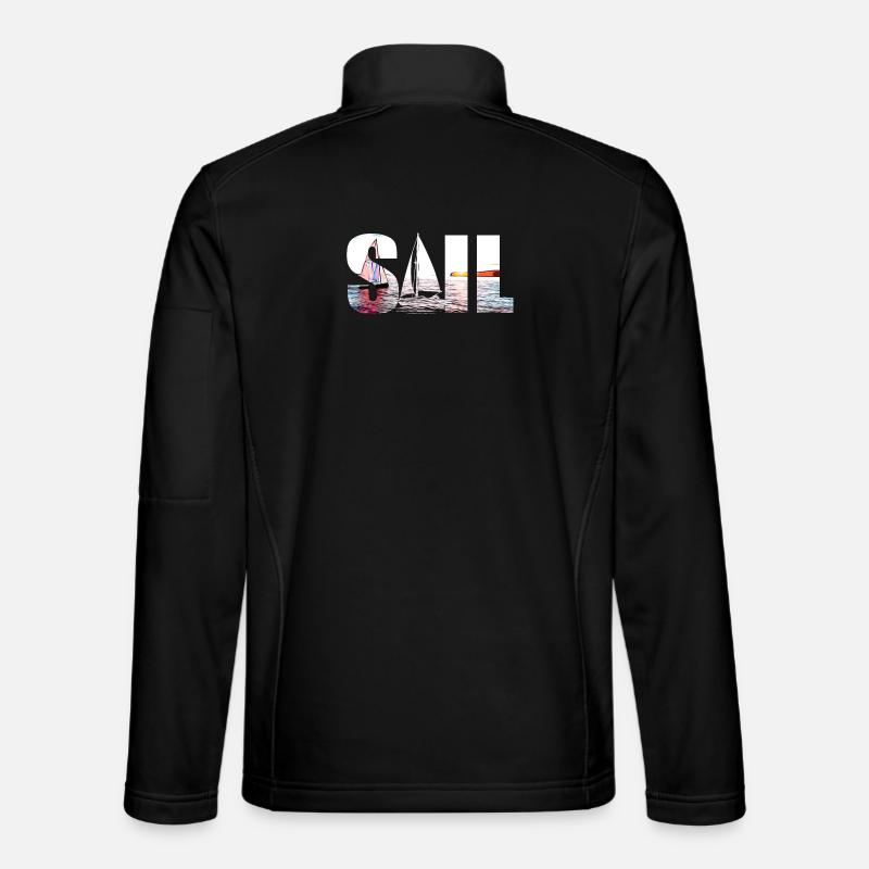 SAIL - Unisex Softshell Jacket - black