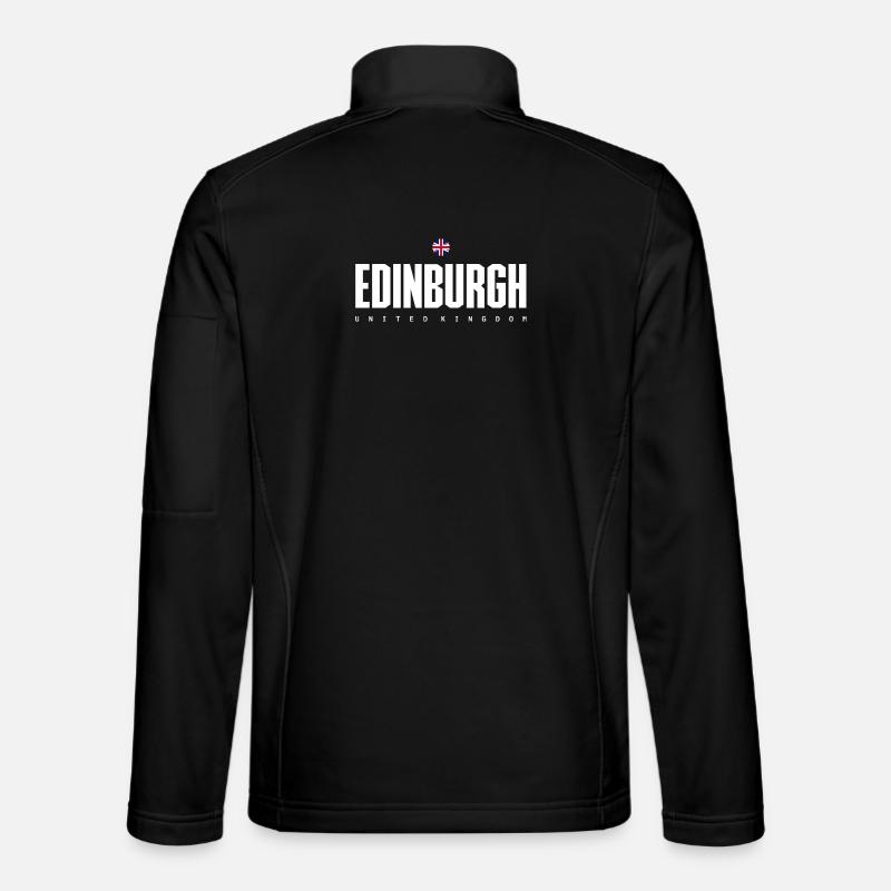 Edinburgh - Unisex Softshell Jacket - black