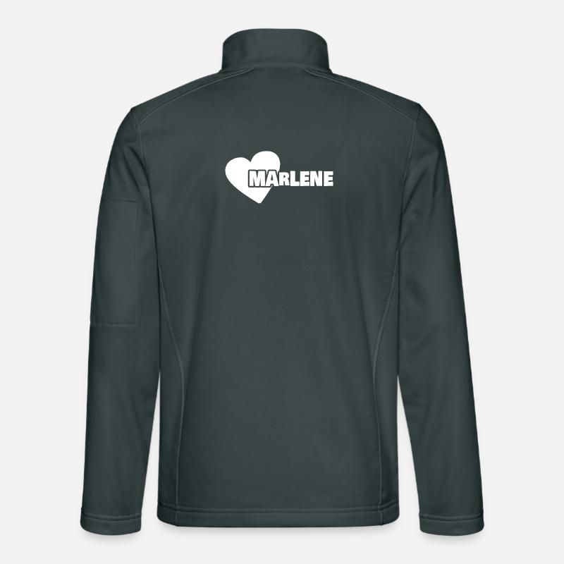 Prénom Marlene Veste en tissu softshell Unisexe
