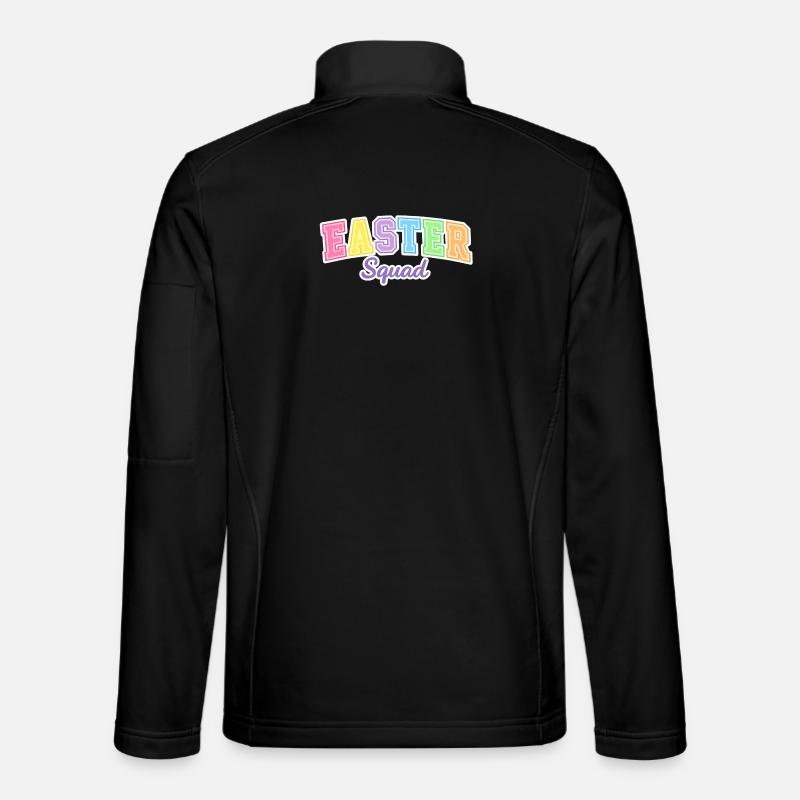 Easter Squad Egg Hunt - Unisex Softshell Jacket - black