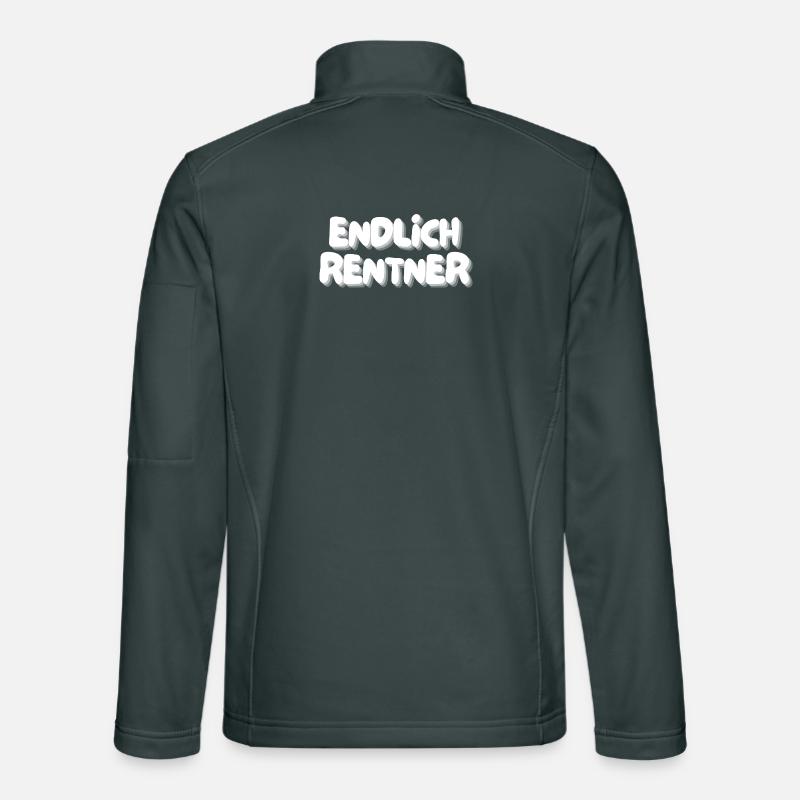 Enfin des retraités Veste en tissu softshell Unisexe